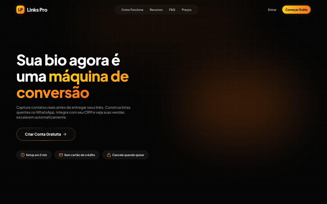 Interface do LinksPro